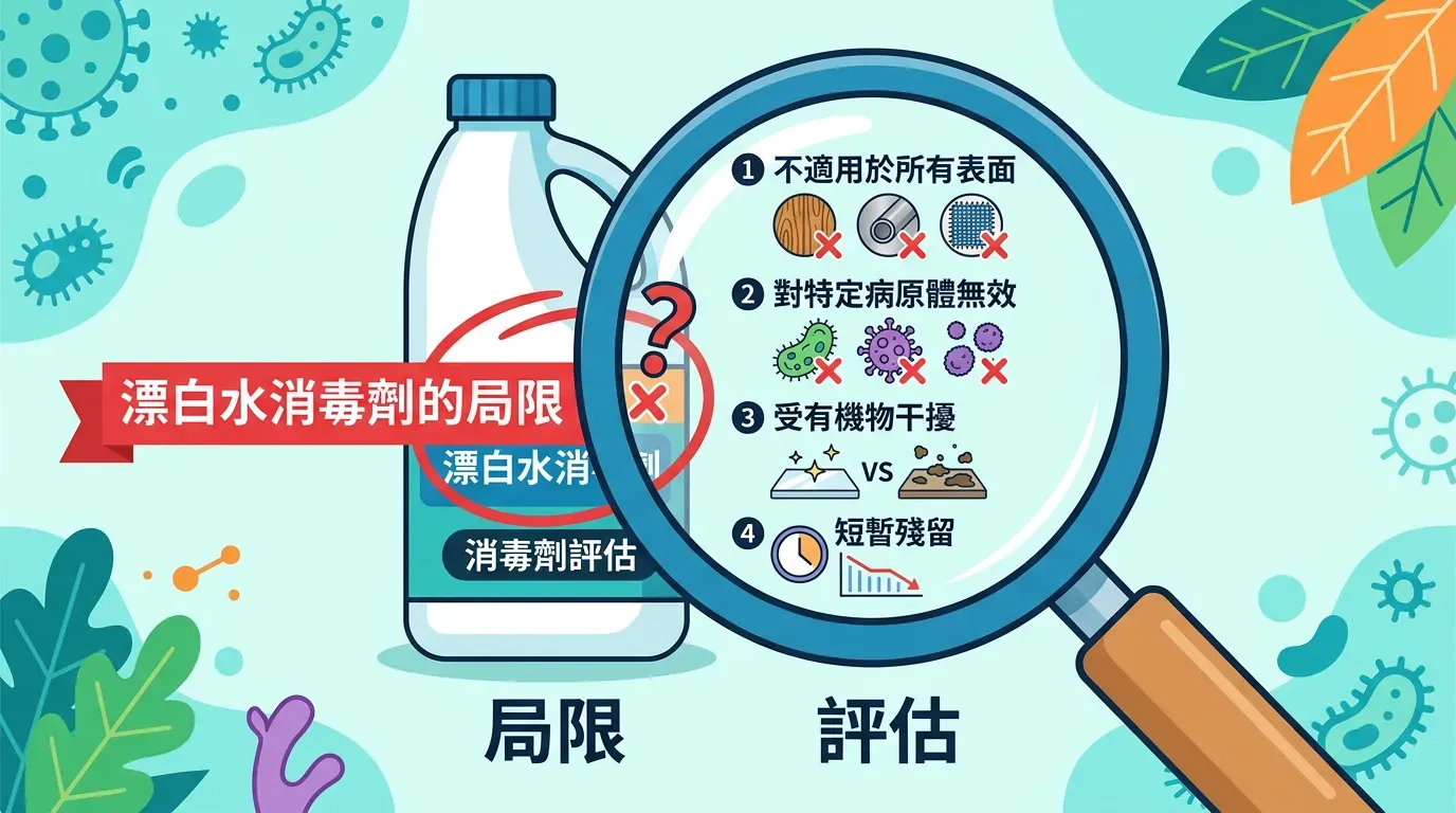 漂白水的局限性