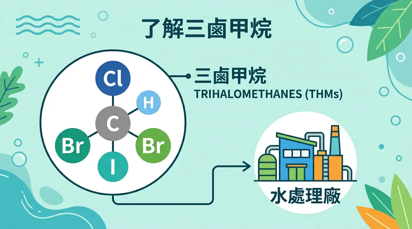 白話文解釋：什麼是三鹵甲烷 (THMs)？