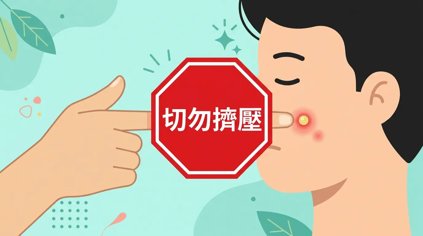 手癢想擠痘痘？先停