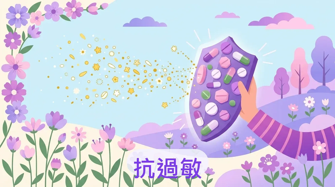 🟣 情境四：過敏季節——抗過敏搭配