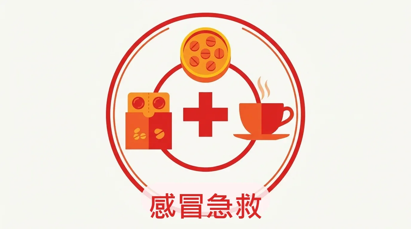 🔴 情境三：感冒了！——急救策略