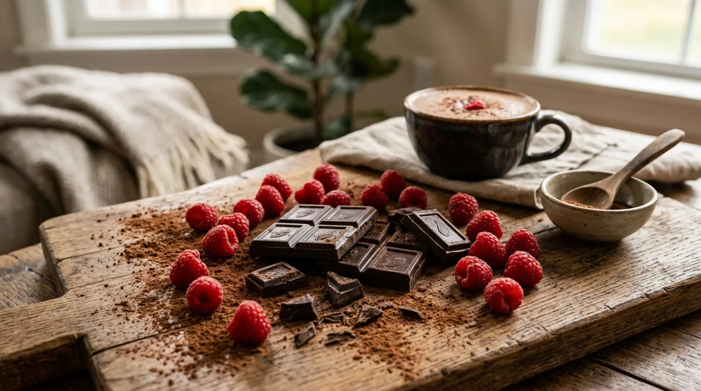dark chocolate flavonoids