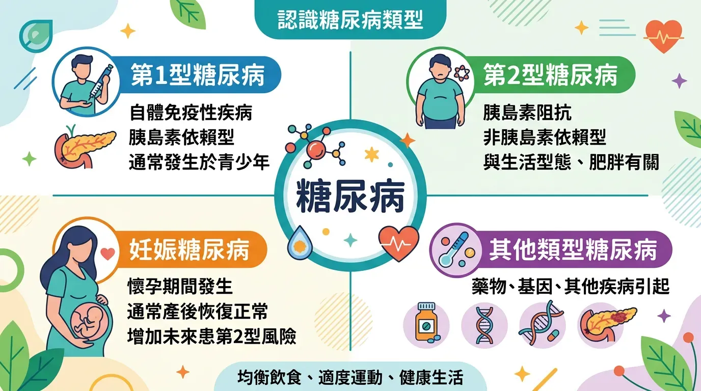 全面盤點：認識糖尿病的類型