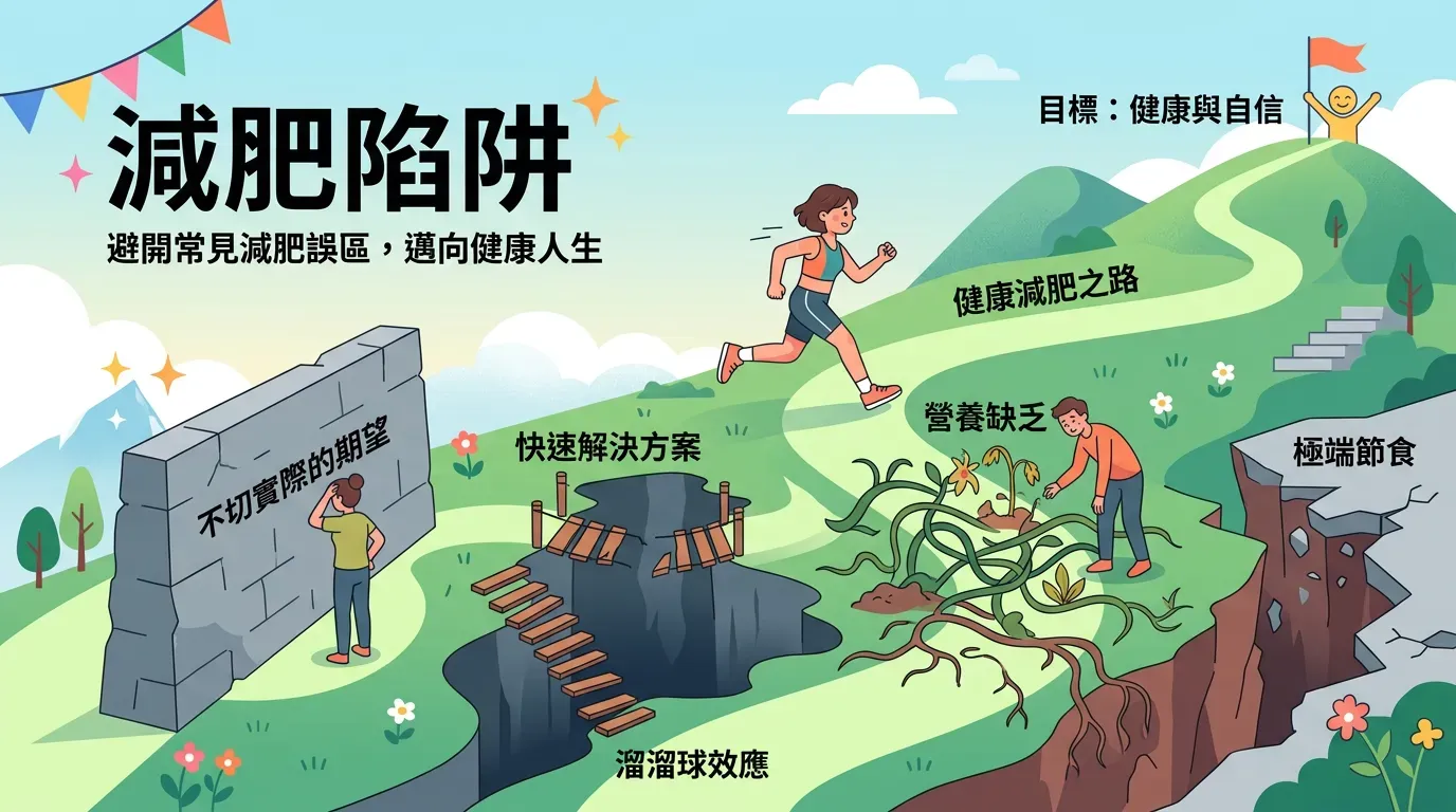 專業視角：避開減肥路上的常見陷阱