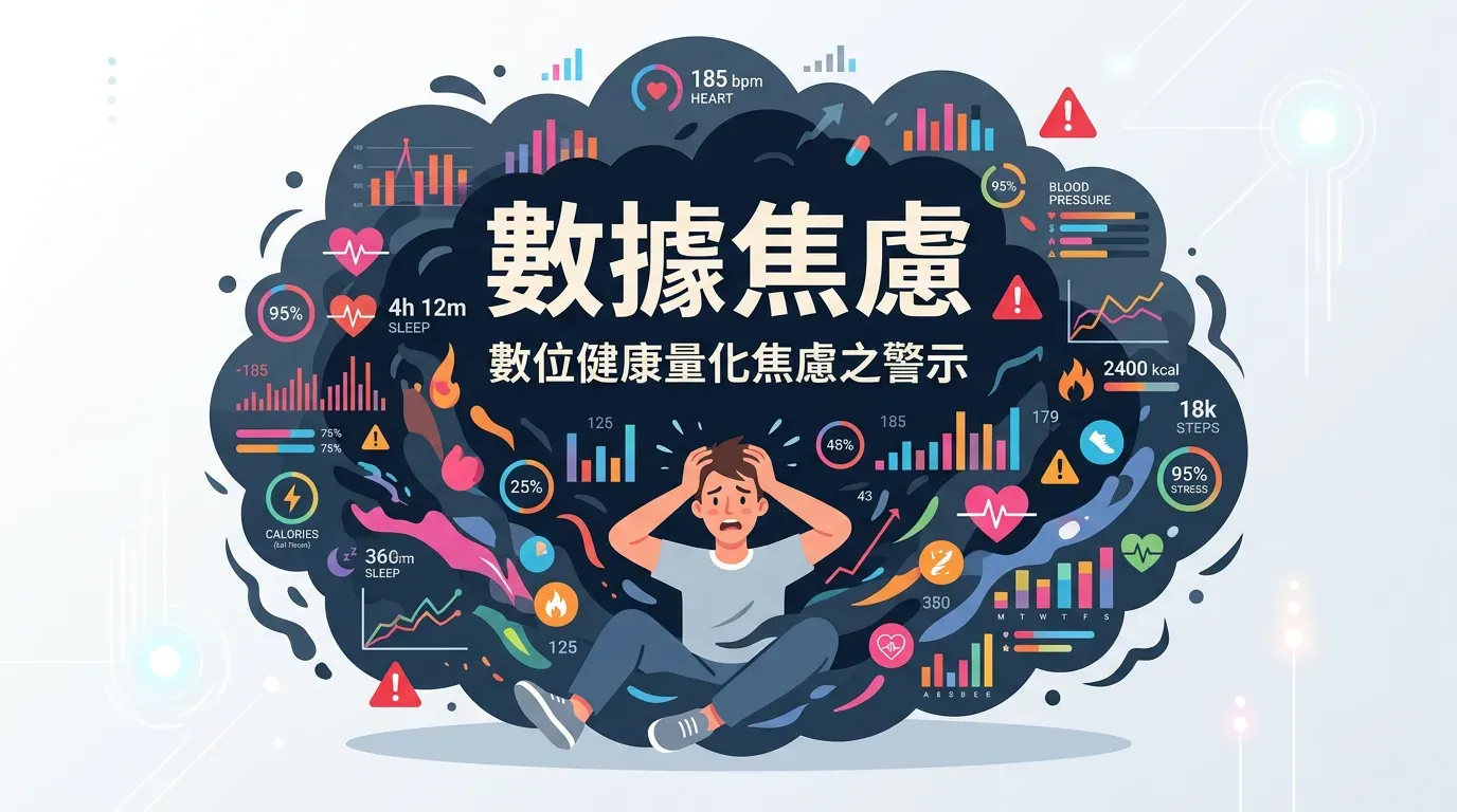 核心觀念:⚠️ 數位健康的陷阱:量化焦慮