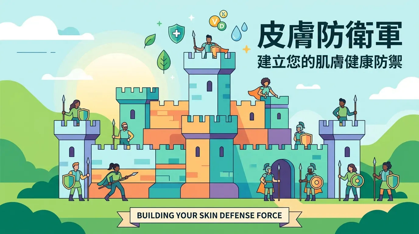 日常護理：建立皮膚防衛線