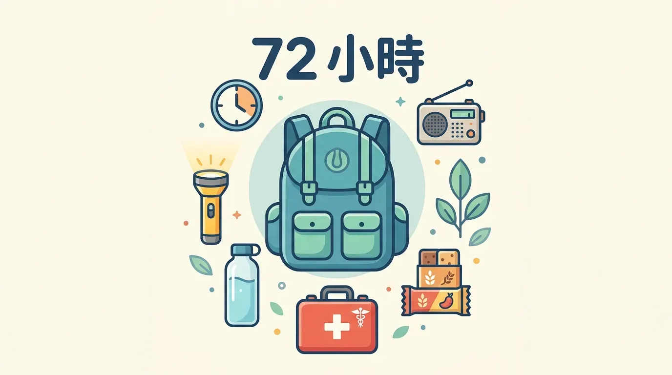 72 小時緊急避難包清單