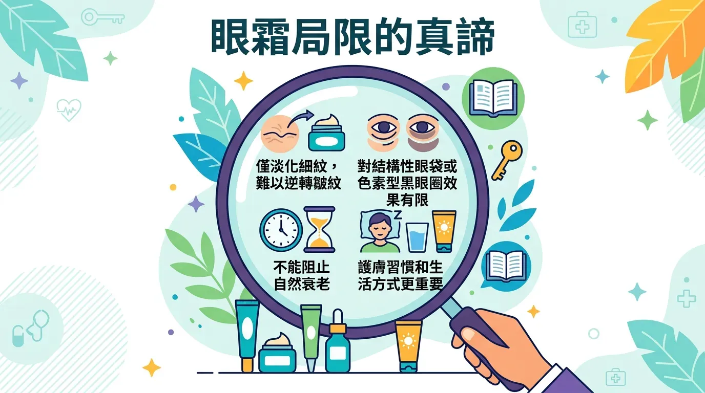 眼霜能做與不能做的事