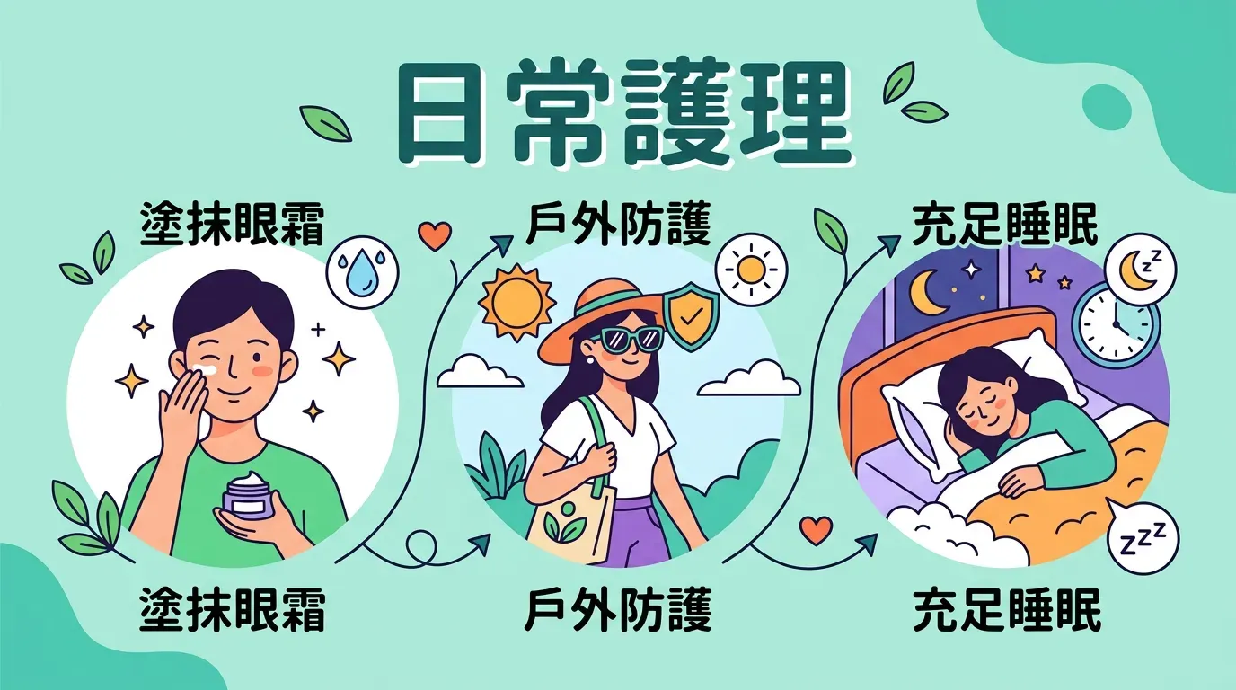 日常護理：除了早睡還能做什麼？