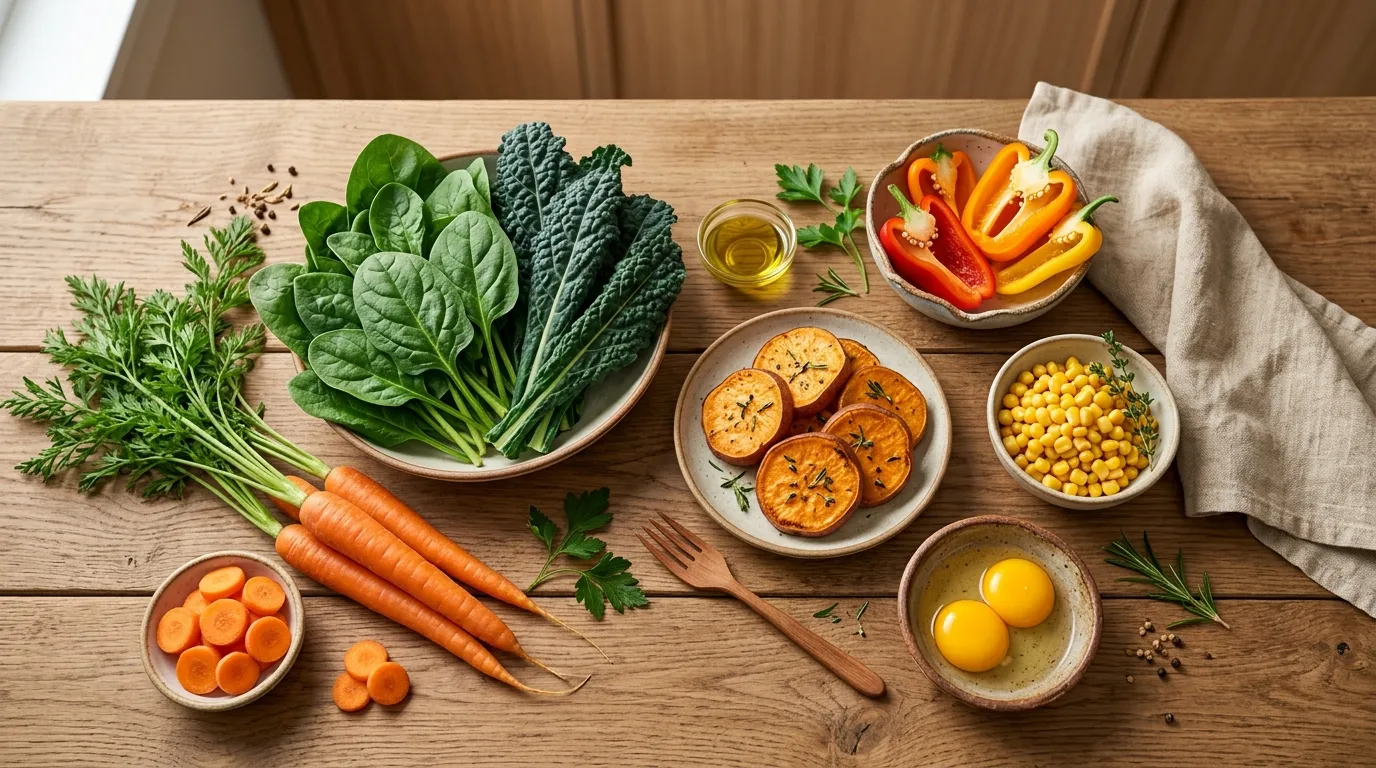 護眼食物怎麼吃才有效？葉黃素與維生素A 的真相