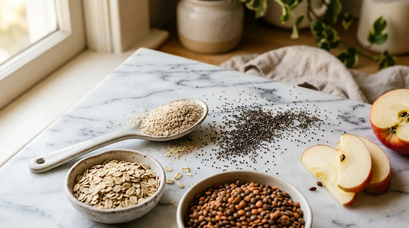 fiber satiety foods