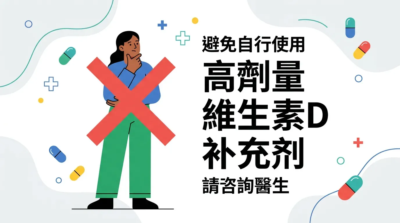 誰不適合自行高劑量補充維生素 D