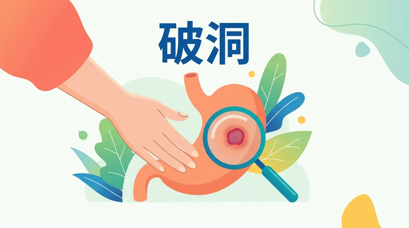 為什麼胃會破洞