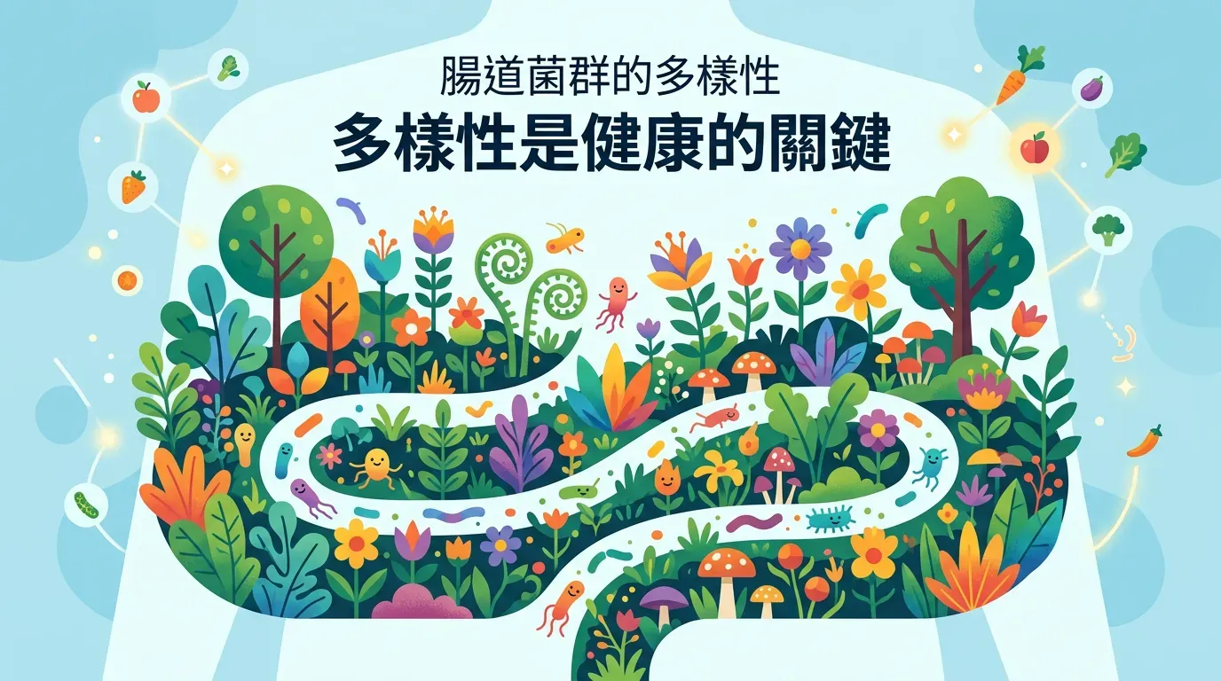 為什麼多樣性是腸道健康的核心