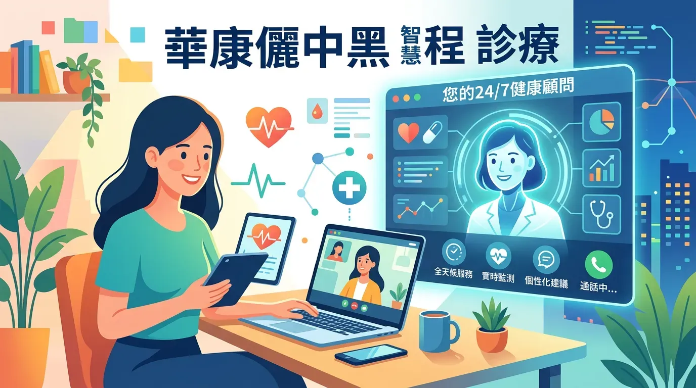 AI 輔助與遠距醫療：你的 24 小時健康顧問