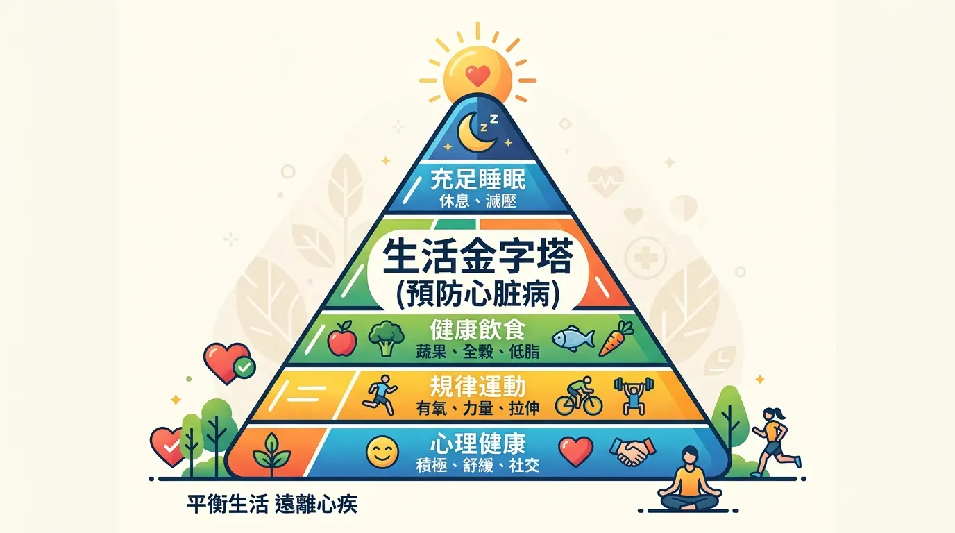 預防心臟病的生活防線