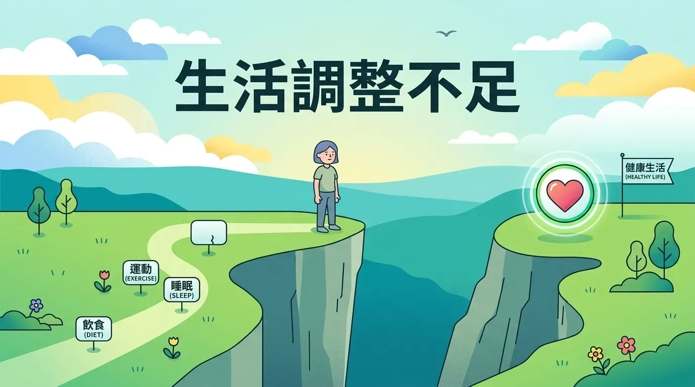 誰不適合僅靠生活調整？