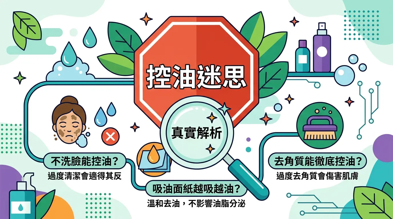 常見控油迷思