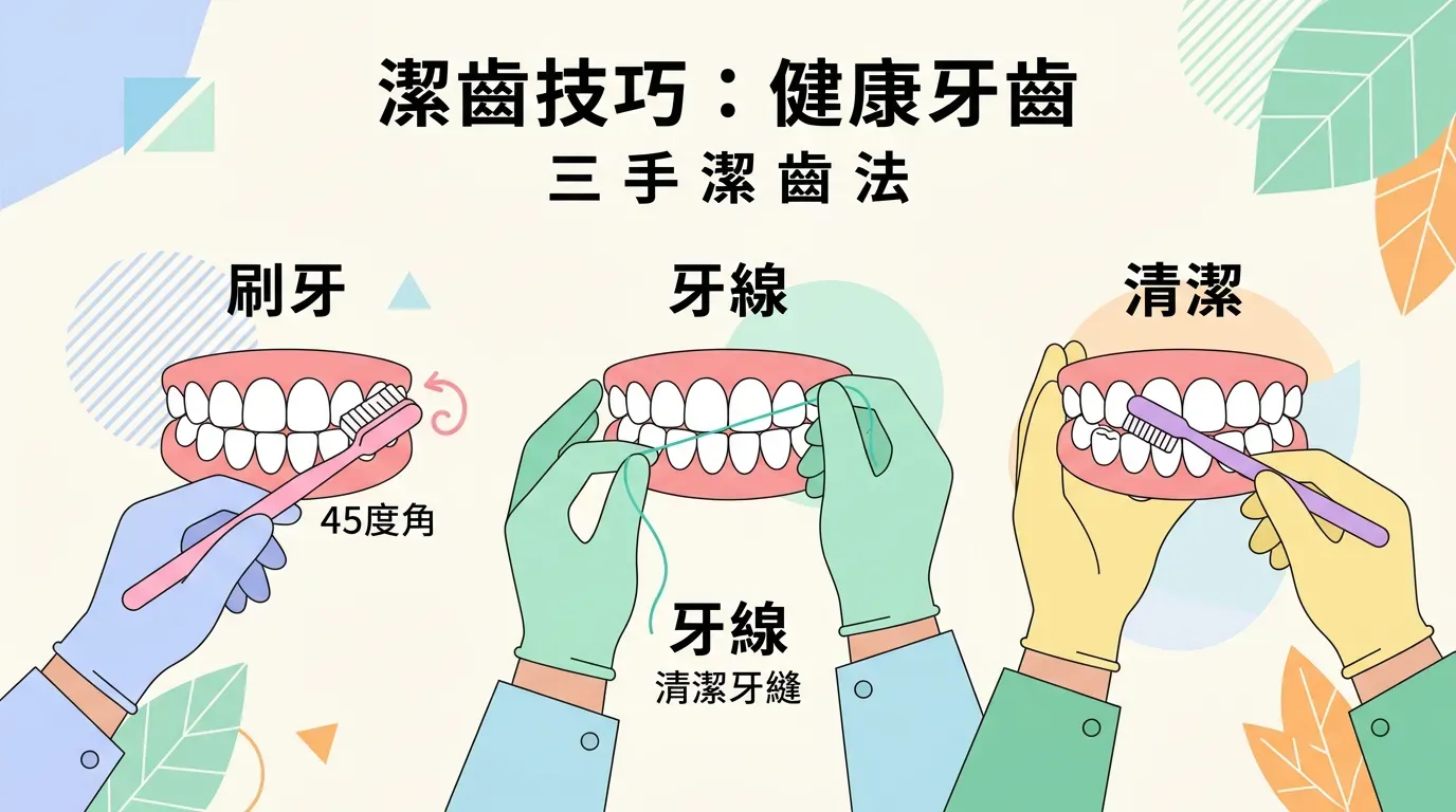 高效潔牙三大核心