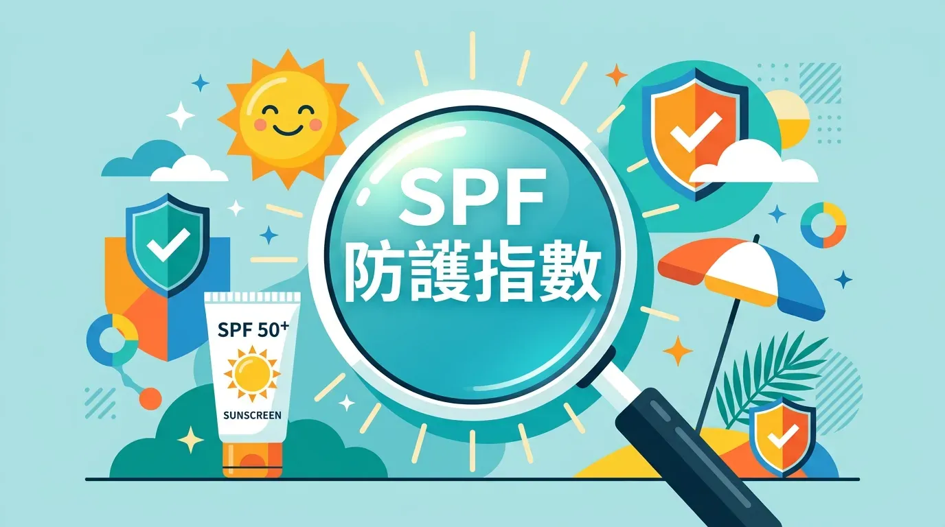 防曬係數白話解析