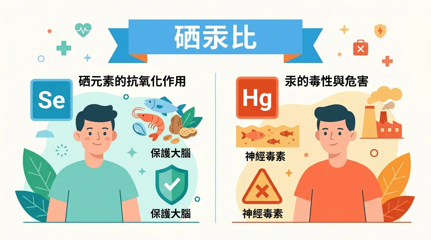 硒對汞的拮抗作用