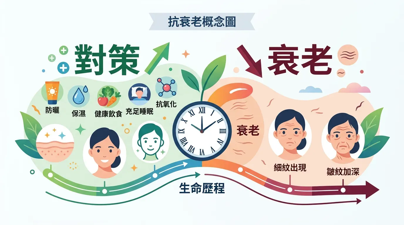 核心觀念:快速摘要:皺紋分類與核心對策