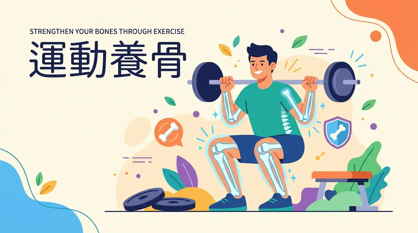 重點解析：🏋️ 運動：骨頭是「欠操」的