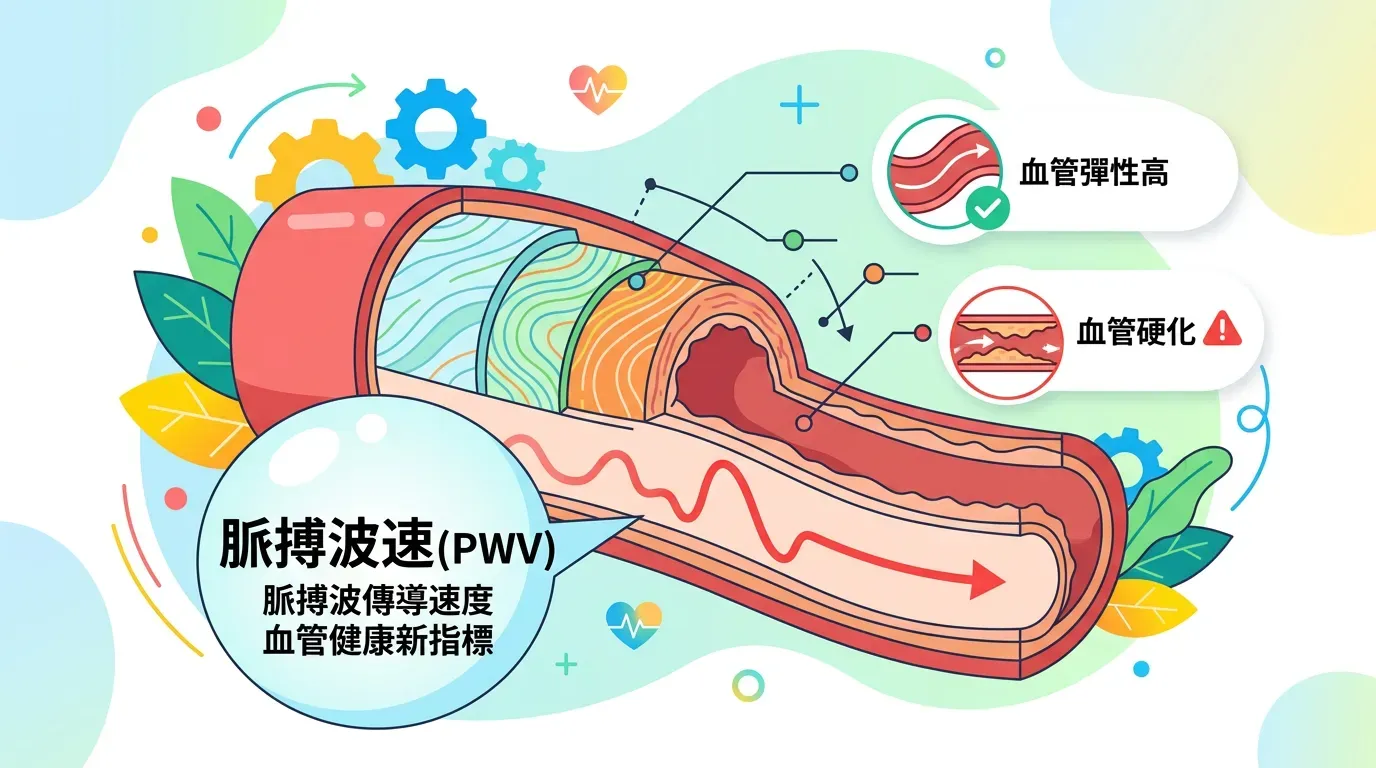 2024 新觀點：血管硬度與脈搏波速 (PWV)