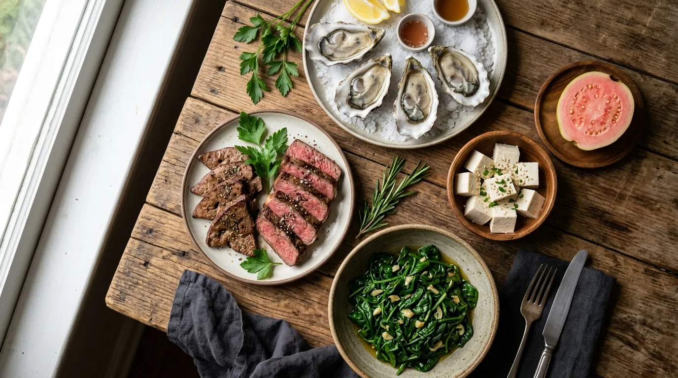 補鐵食物排行榜：為什麼吃菠菜補鐵其實沒什麼用？