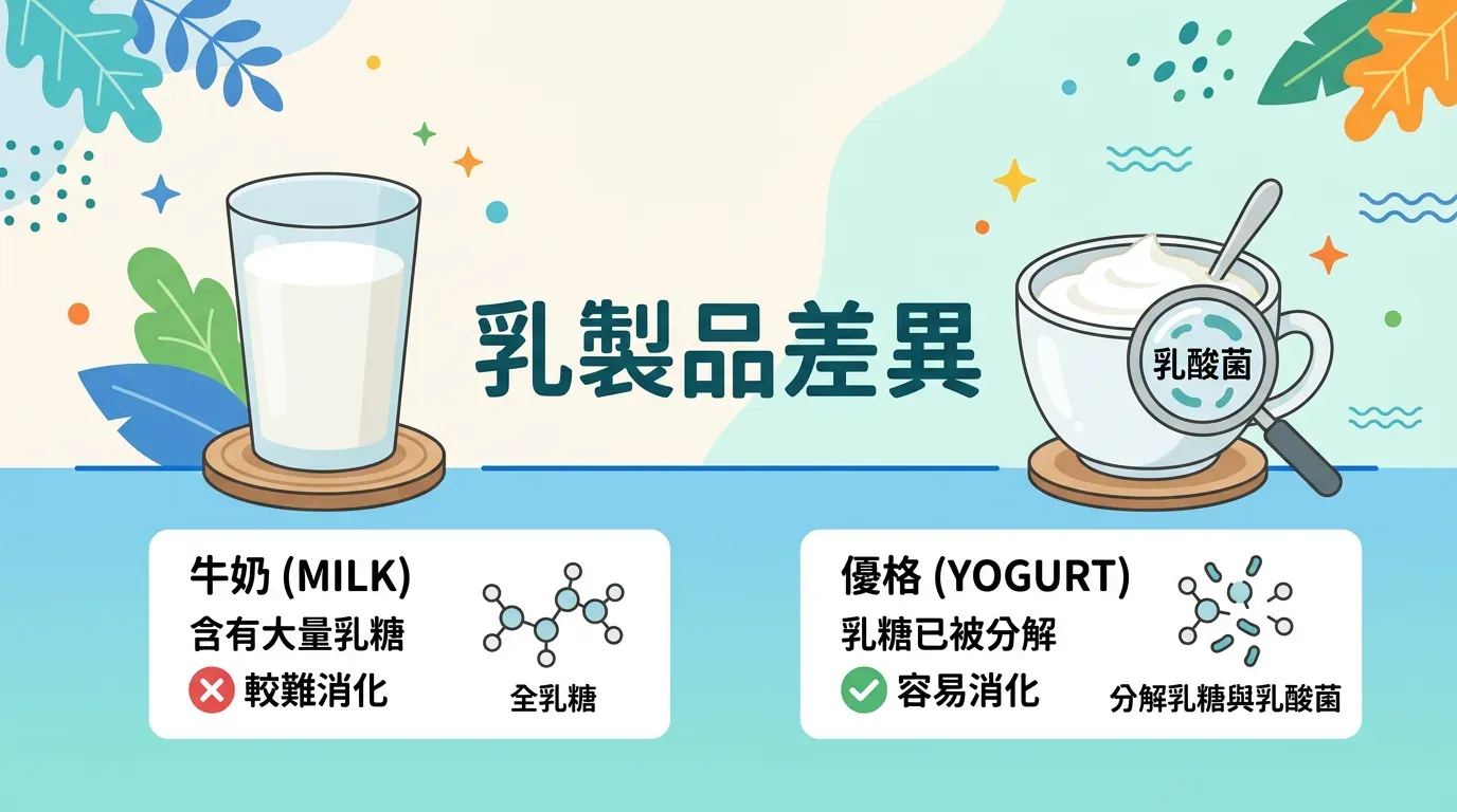 為什麼你可以吃優格，卻不能喝牛奶？