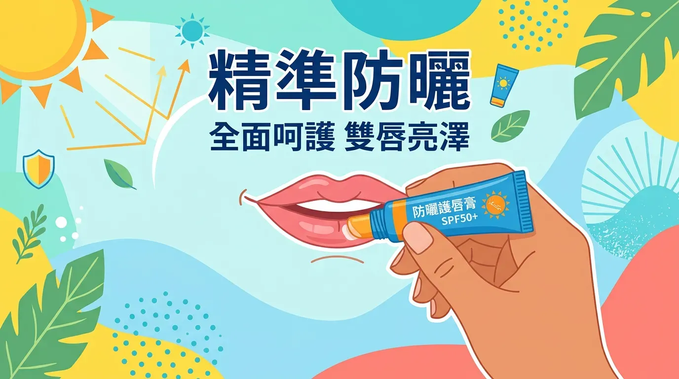 唇部防曬的選擇技巧