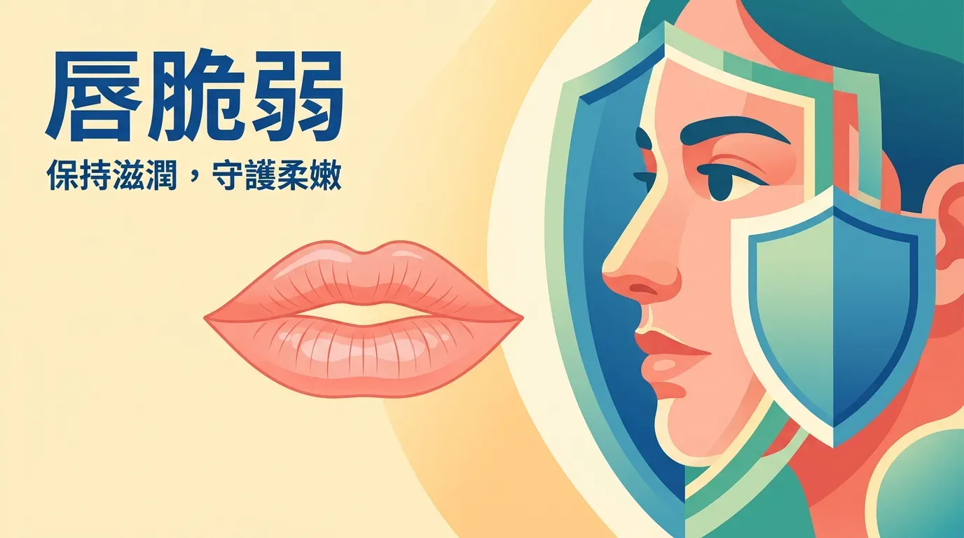 為什麼你的嘴唇比臉脆弱?