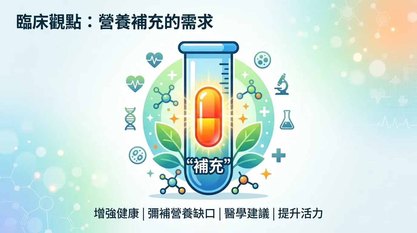 臨床觀點:真的需要補充嗎?