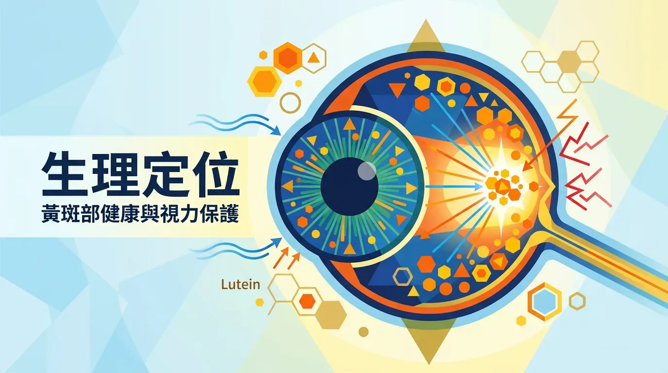 核心觀念:快速摘要:葉黃素的生理定位