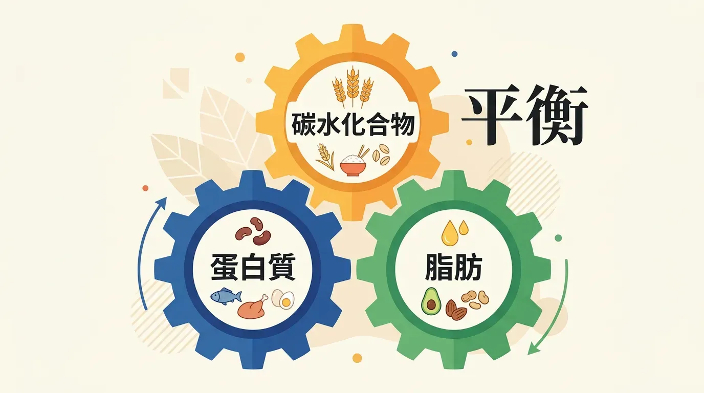 三大營養素的平衡觀點