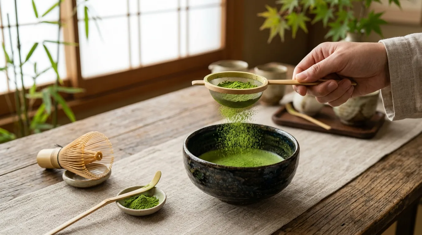 matcha preparation