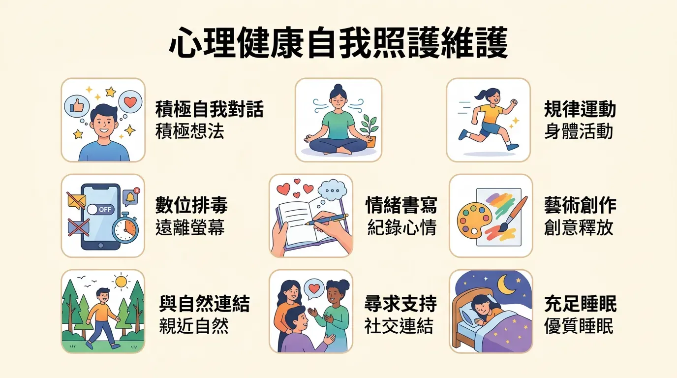 全面盤點:🛠️ 心理維護的實戰策略