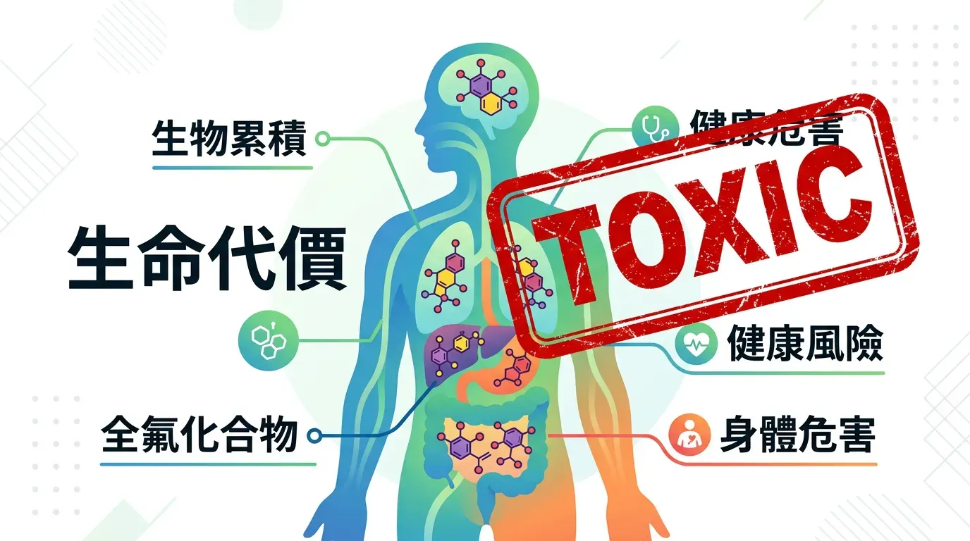快速摘要:PFAS 的生物累積性與健康代價