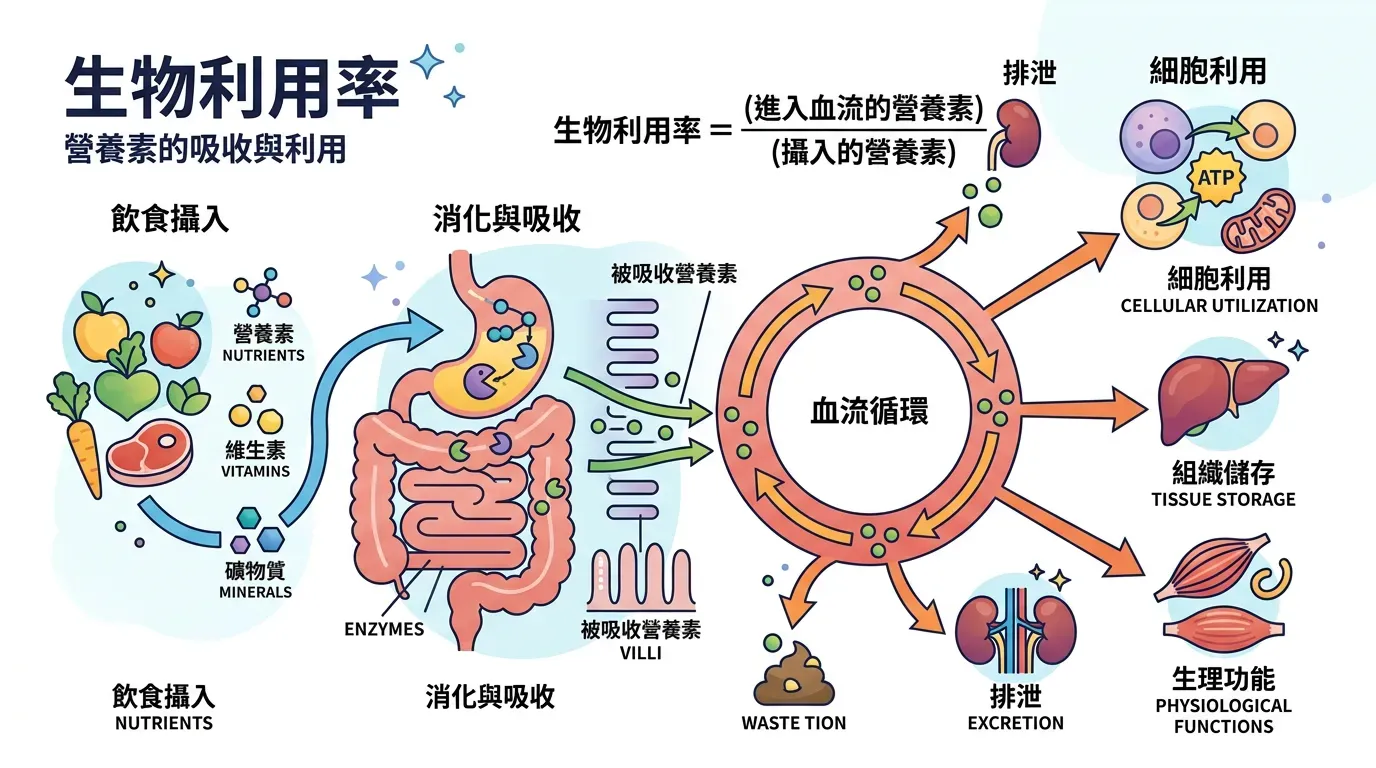 生物利用率的三種關鍵技術