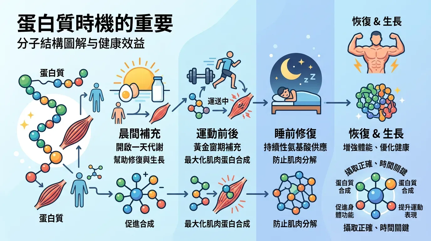 分子機制：為什麼「蛋白質時間」很重要？
