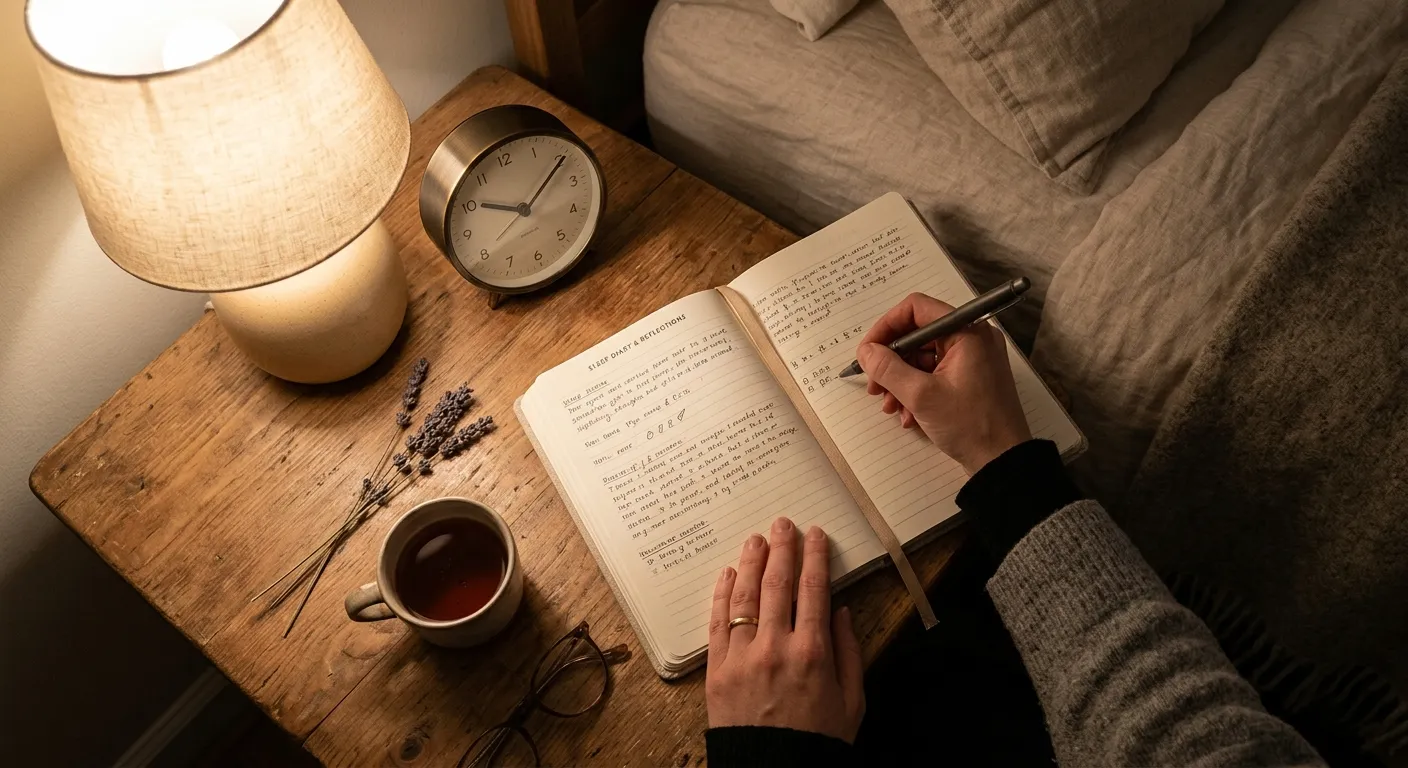 記錄睡眠日誌是 CBT-I 的第一步