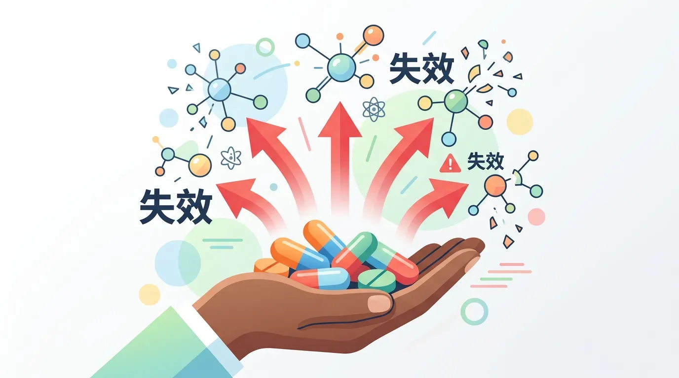 補充劑透過 CYP450 酵素干擾藥物代謝的分子機制