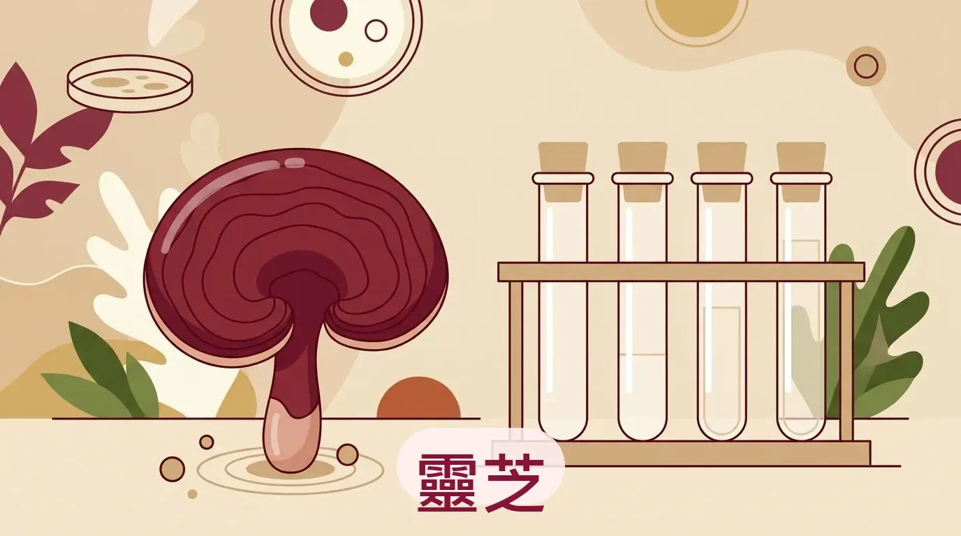 2️⃣ 靈芝（Reishi）：機制很美，但零臨床證據