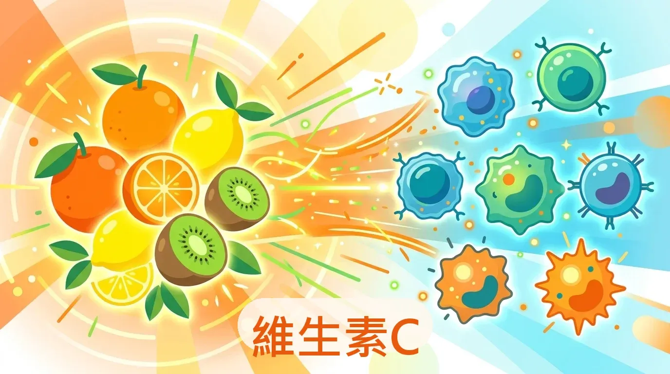 🍊 維生素 C 與免疫:70 年的爭論