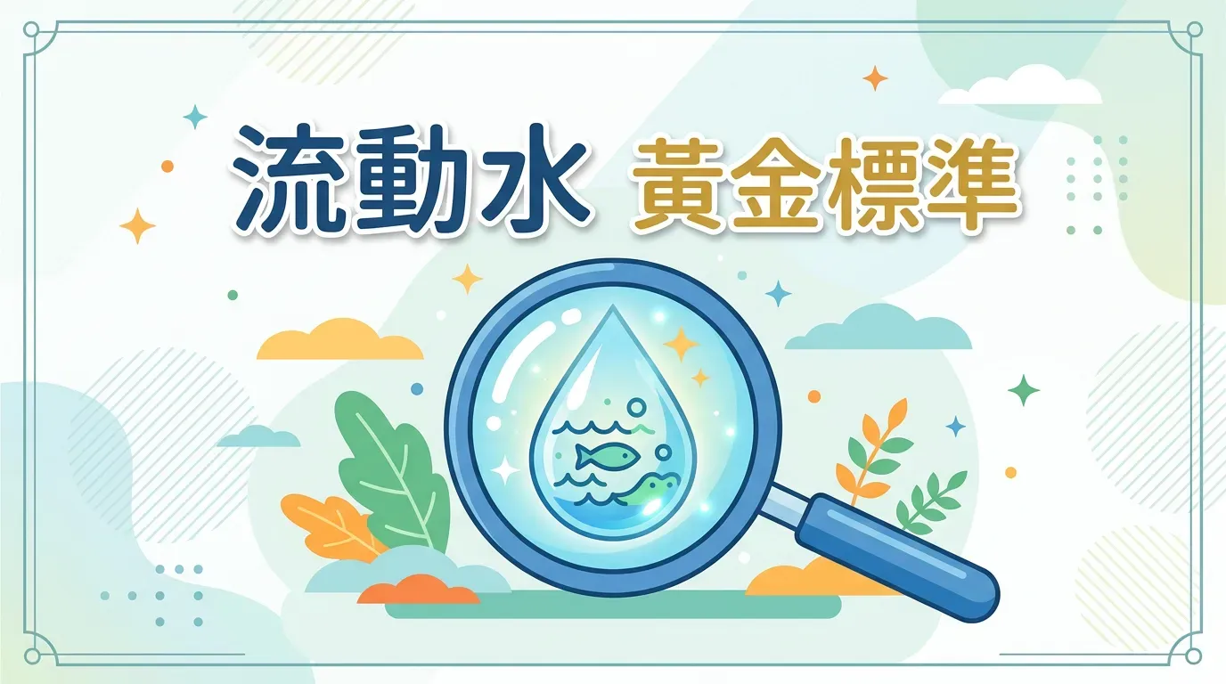 科學機制：為什麼「流動水」是黃金標準？