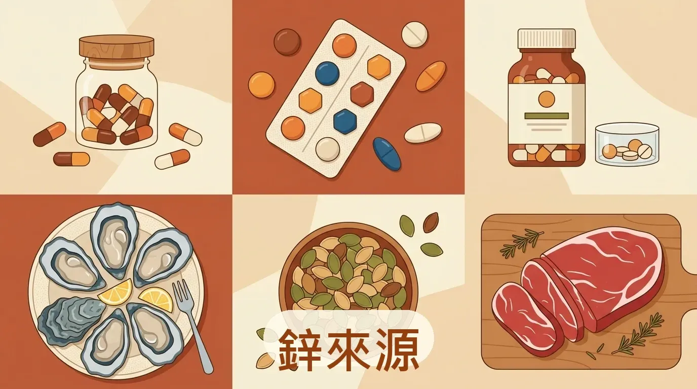 💊 要吃哪種鋅？怎麼吃？