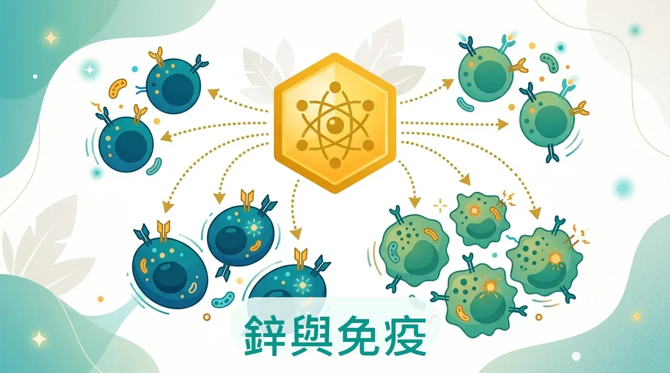 🔬 鋅跟免疫力有什麼關係？